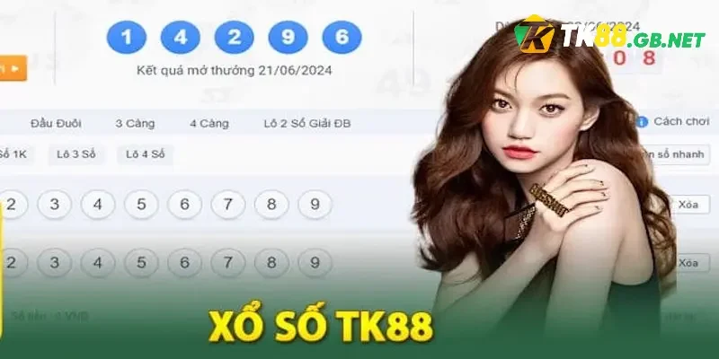 Kết quả xổ số TK88 được cập nhật nhanh chóng và chính xác