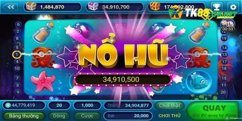 Nổ Hũ Online VIP TK88 – Trải Nghiệm Đỉnh, Rinh Quà Cực Đã